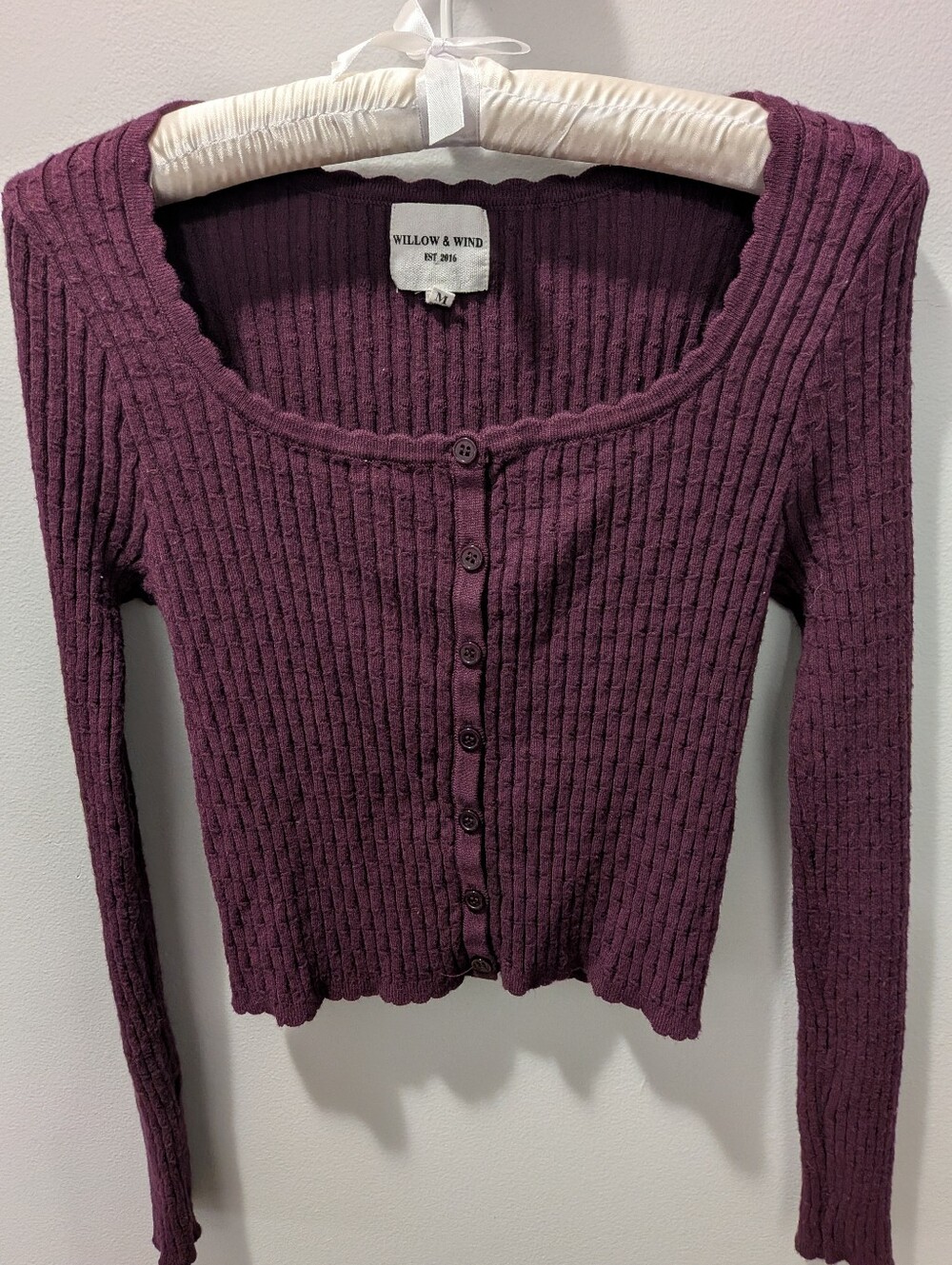 Fall Coquette Cardigan Size Medium